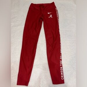 Nike Women's Red Crimson Tide Leggings
